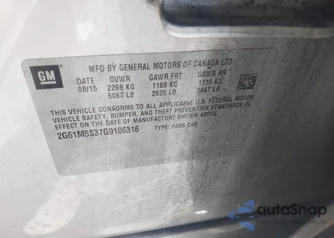 2016 Cadillac Xts Luxury Collection from USA, damaged, VIN 2G61M5S37G9106316